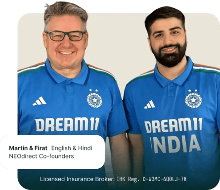 Martin and Firat, NEOdirect co-founders